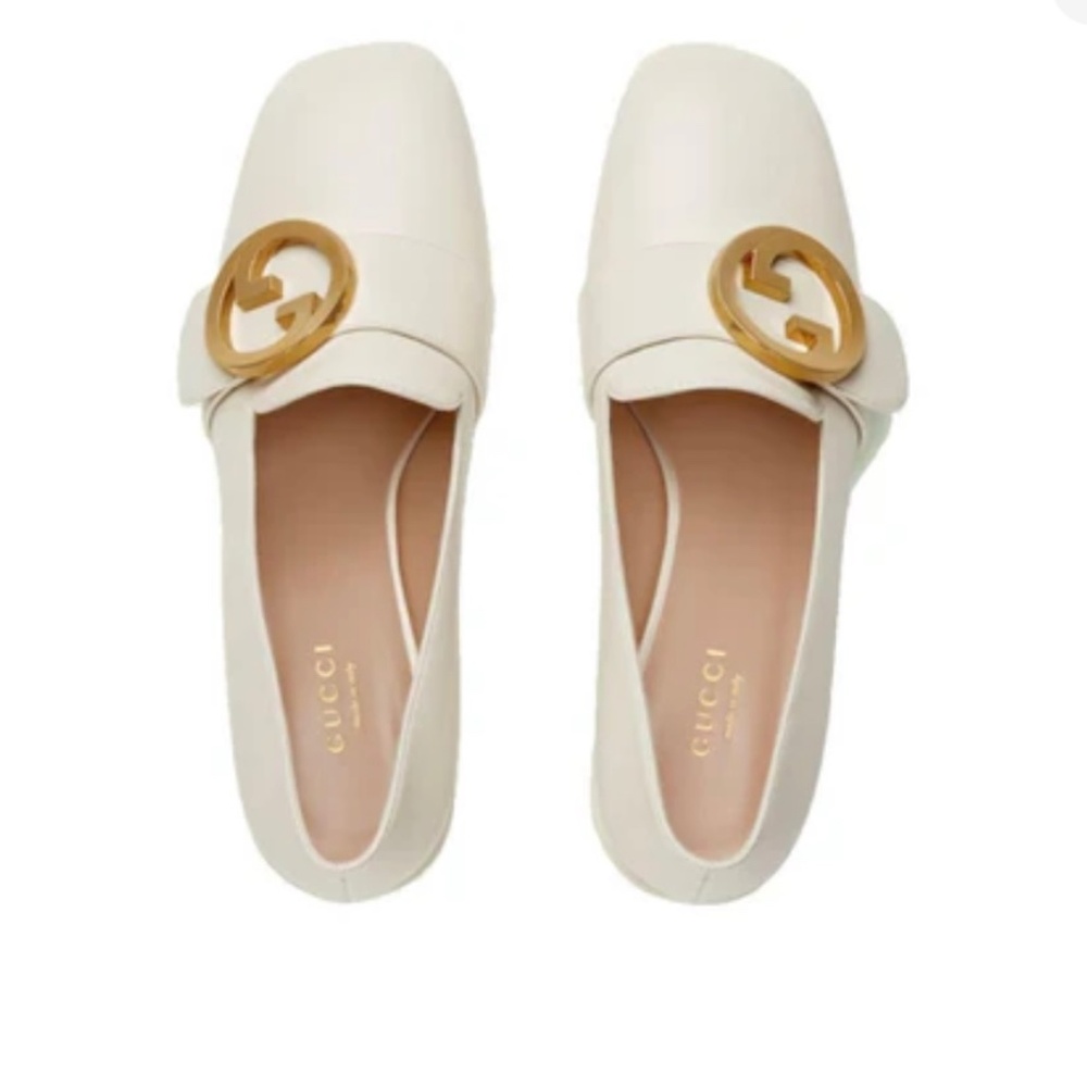 Gucci Blondie Pump - Mystic White - Size 38.5